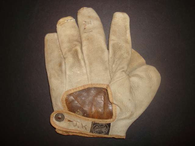 Early 1900's Spalding White Youth Crescent Back